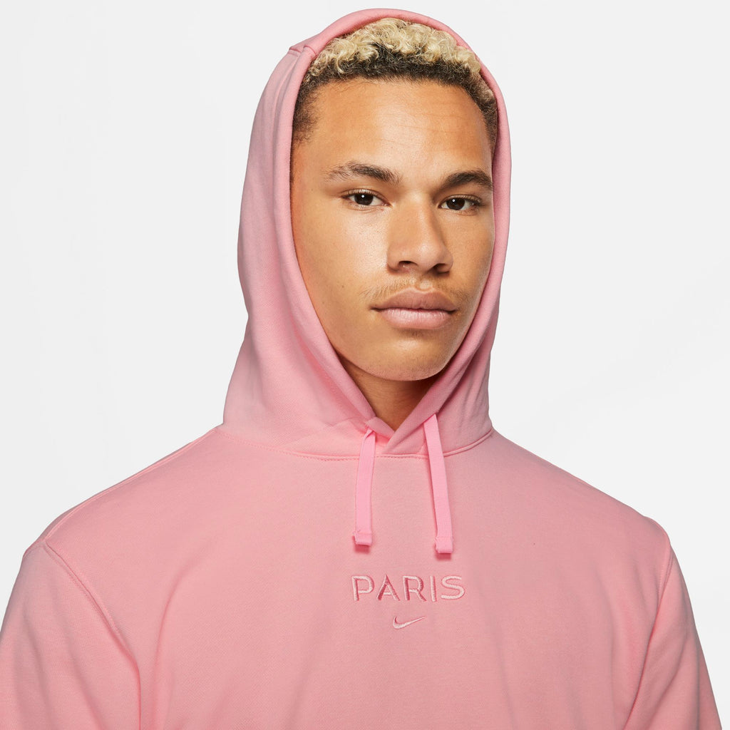 Paris Saint-Germain Men's French Terry Soccer Hoodie - CZ7515-658-NIKE by Nike | Available at Niky's Sports