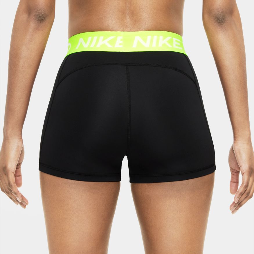 Nike Pro Women's 3" Shorts - CZ9857-013-NIKE by Nike | Available at Niky's Sports