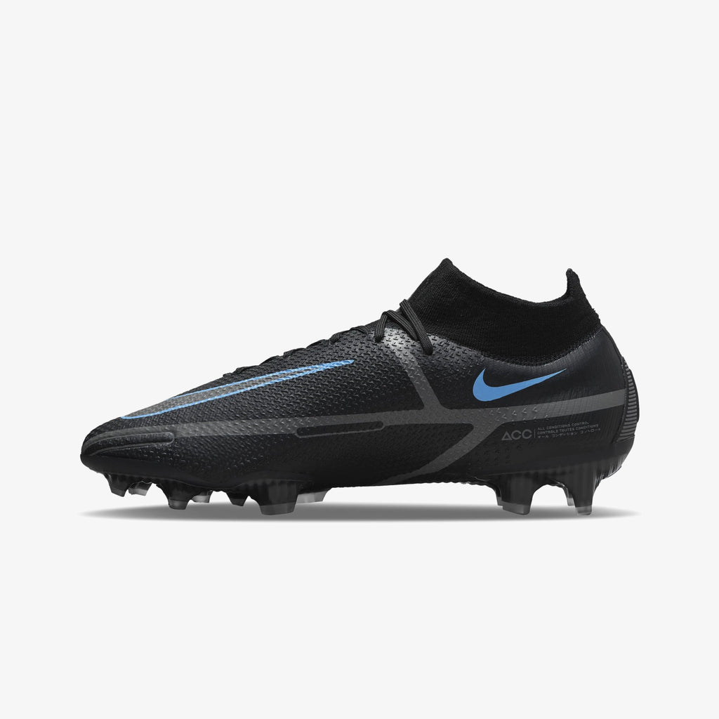 PHANTOM GT2 ELITE FIRM GROUND SOCCER CLEATS BLACK - CZ9889-004-NIKE by Nike | Available at Niky's Sports