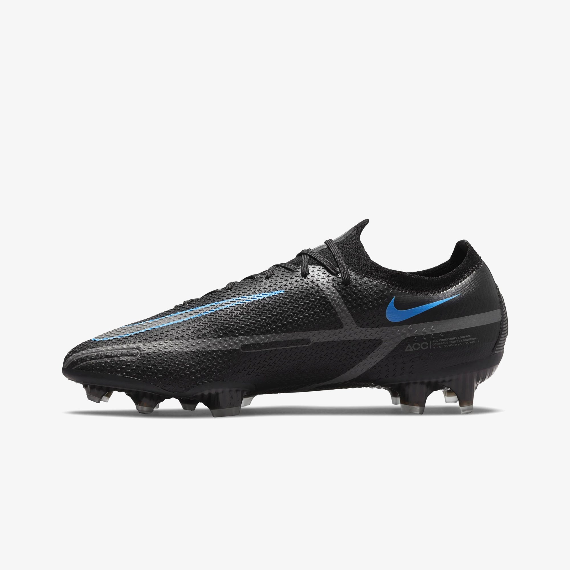 Phantom GT2 Elite FG Firm-Ground Soccer Cleat Black - CZ9890-004-NIKE by Nike | Available at Niky's Sports