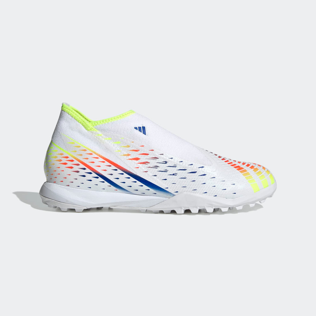 adidas PREDATOR EDGE.3 LACELESS TURF SOCCER SHOES - GV8532-ADIDAS by adidas | Available at Niky's Sports