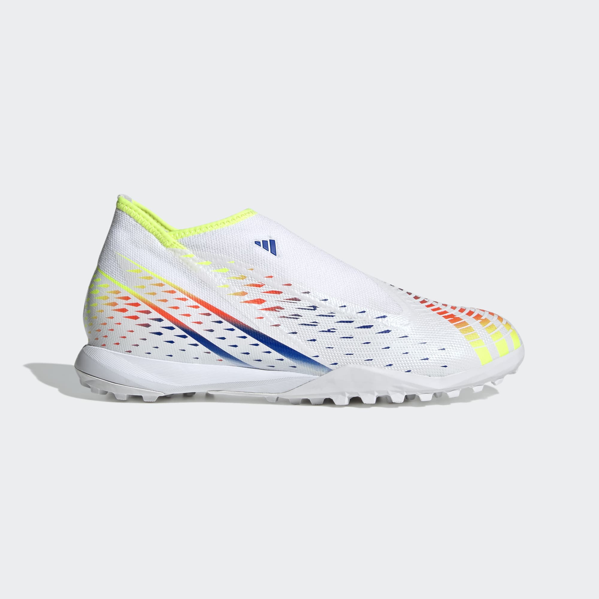 adidas PREDATOR EDGE.3 LACELESS TURF SOCCER SHOES - GV8532-ADIDAS by adidas | Available at Niky's Sports