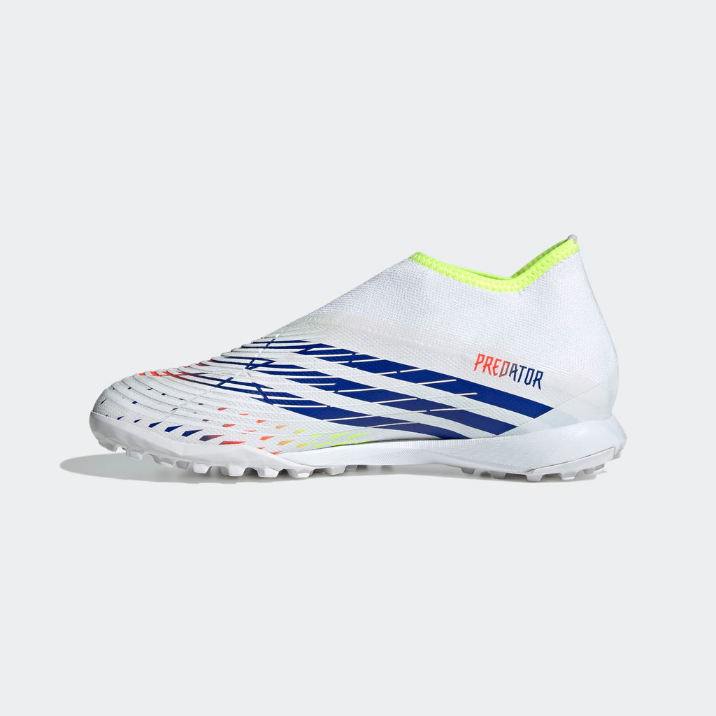 adidas PREDATOR EDGE.3 LACELESS TURF SOCCER SHOES - GV8532-ADIDAS by adidas | Available at Niky's Sports