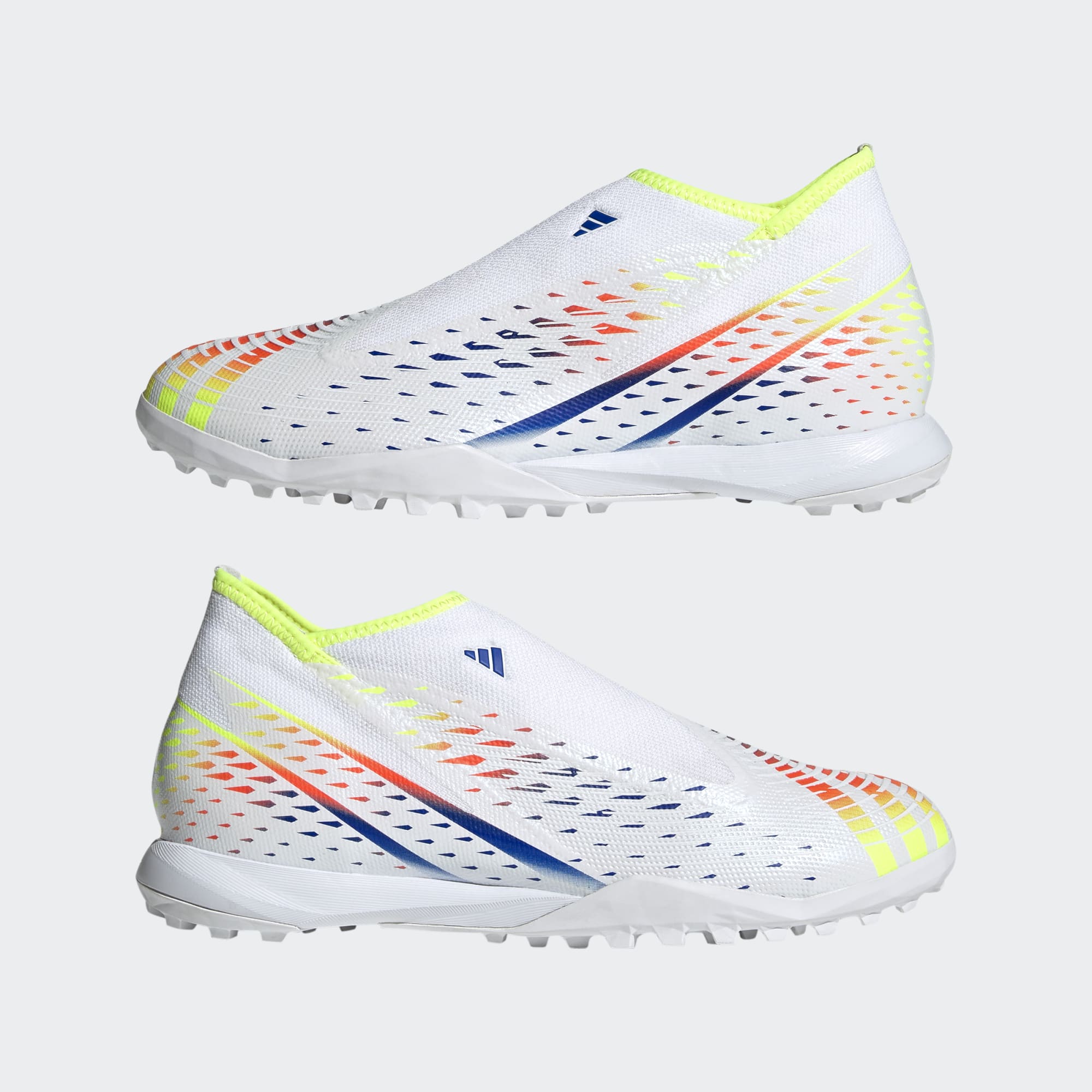 adidas PREDATOR EDGE.3 LACELESS TURF SOCCER SHOES - GV8532-ADIDAS by adidas | Available at Niky's Sports