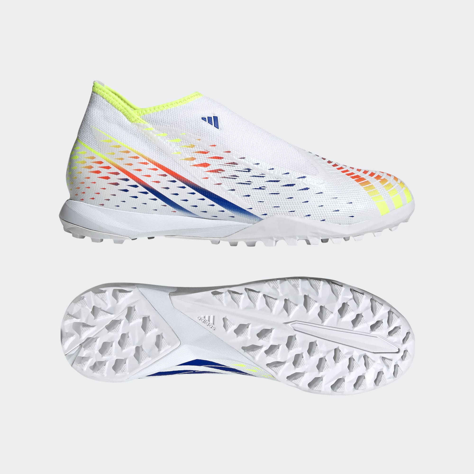 adidas PREDATOR EDGE.3 LACELESS TURF SOCCER SHOES - GV8532-ADIDAS by adidas | Available at Niky's Sports