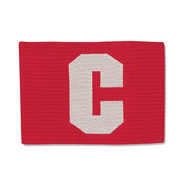 Captain Arm Band - Red - CAPTAIN-BAND-RED-JUST4KICKS by Just4kicks | Available at Niky&#39;s Sports
