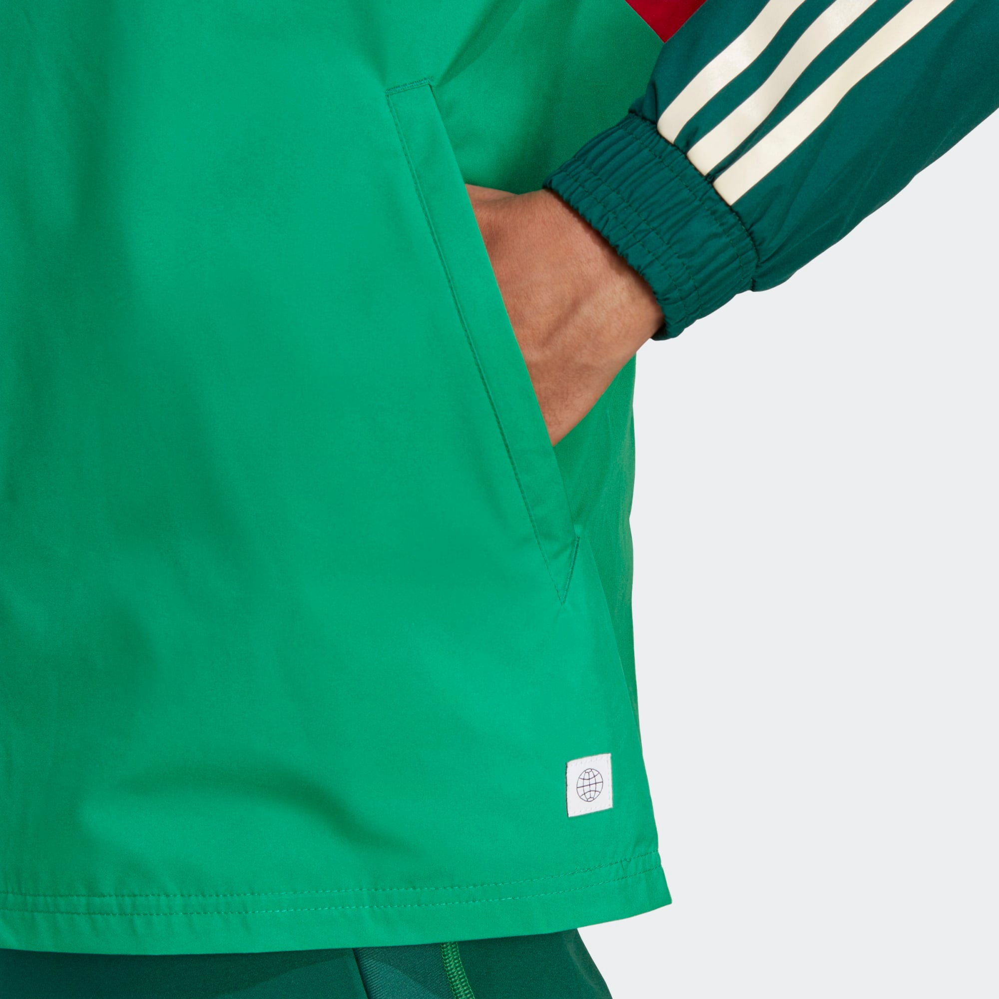 Chamarra adidas naranja best sale