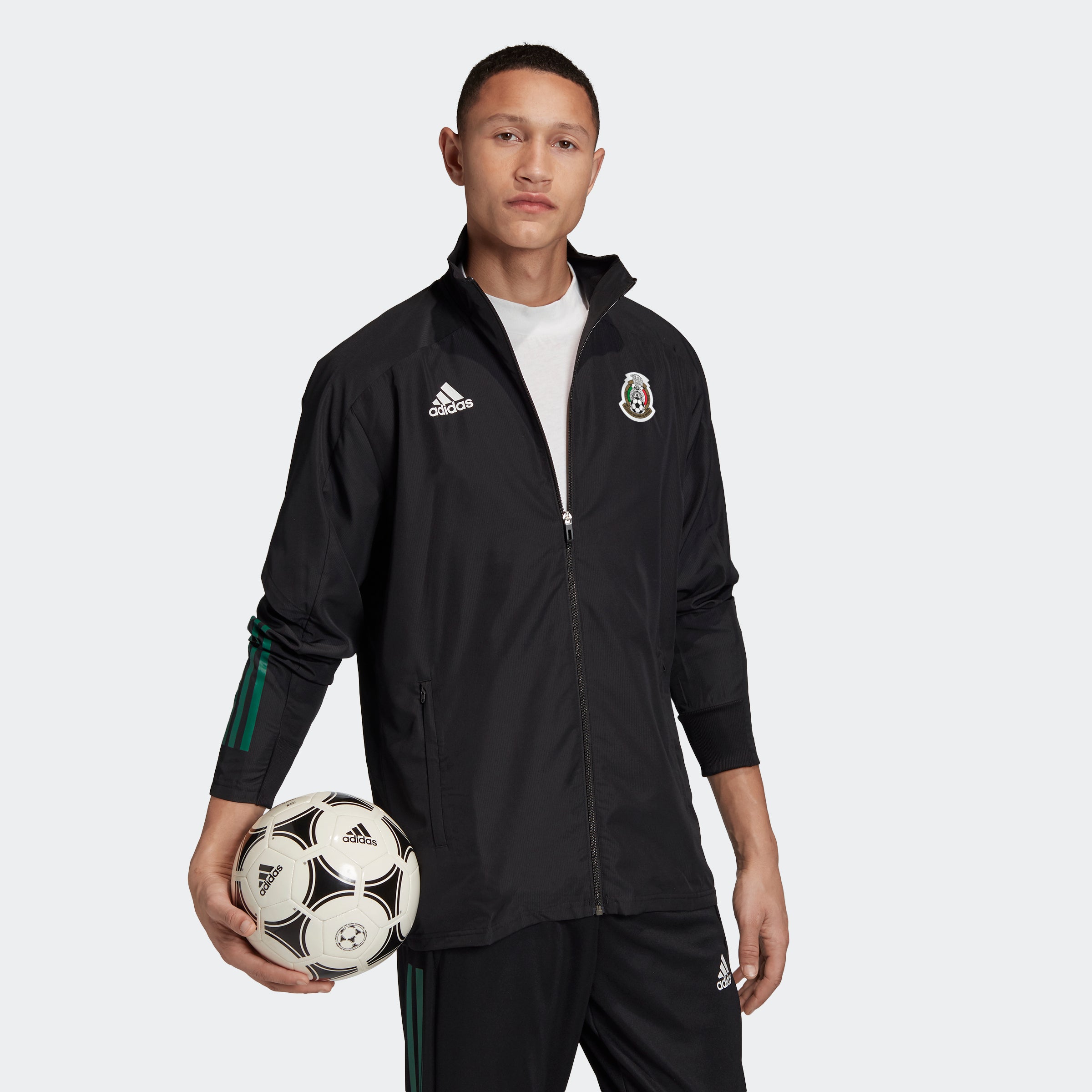 Mexico Pre-Match Jacket 2020 - Black