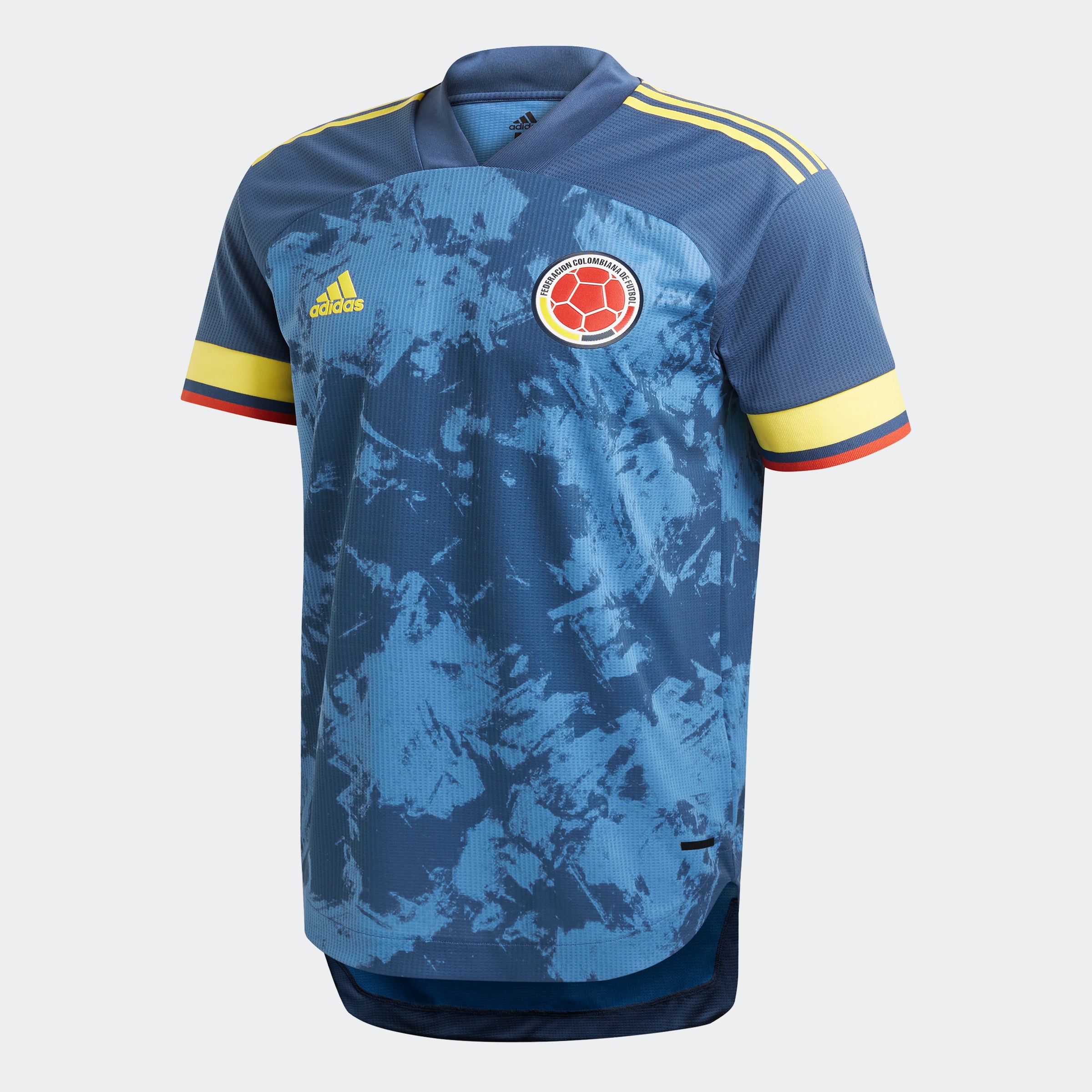 Colombia Away Authentic Soccer Jersey