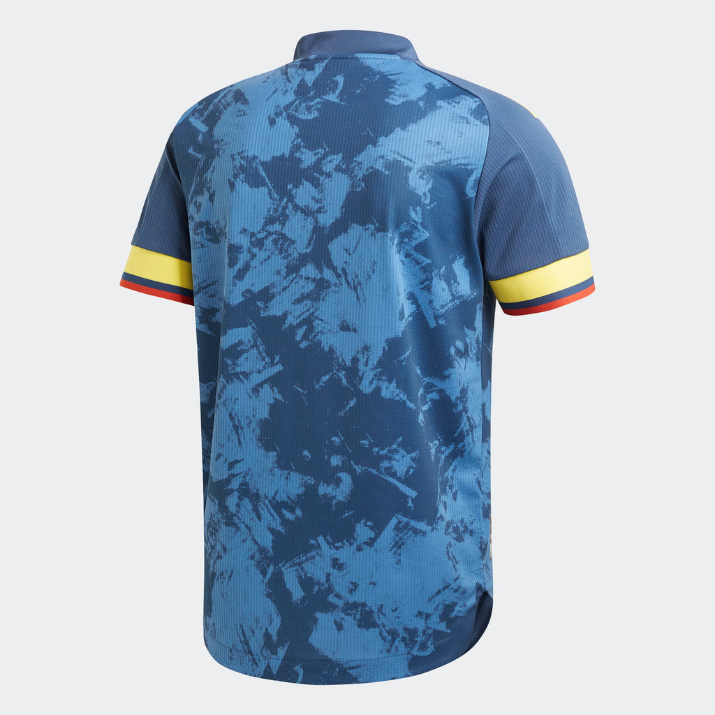 Colombia Away Authentic Soccer Jersey