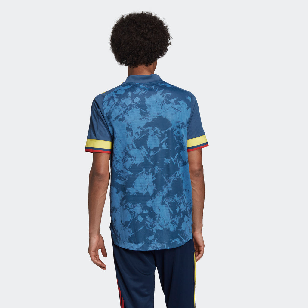 Colombia Away Authentic Soccer Jersey