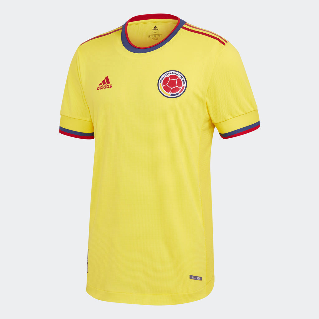 Colombia Home Authentic Jersey - Bright Yellow