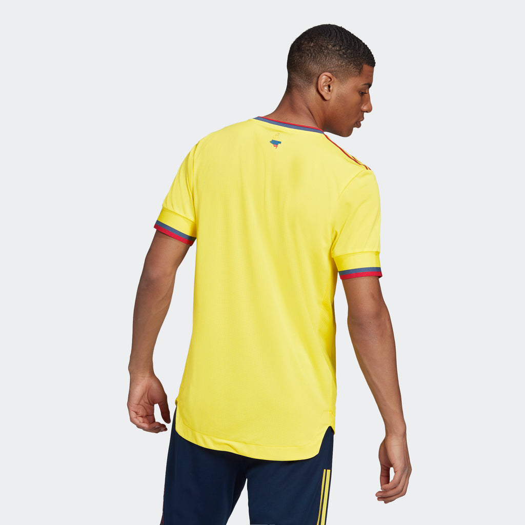 Colombia Home Authentic Jersey - Bright Yellow