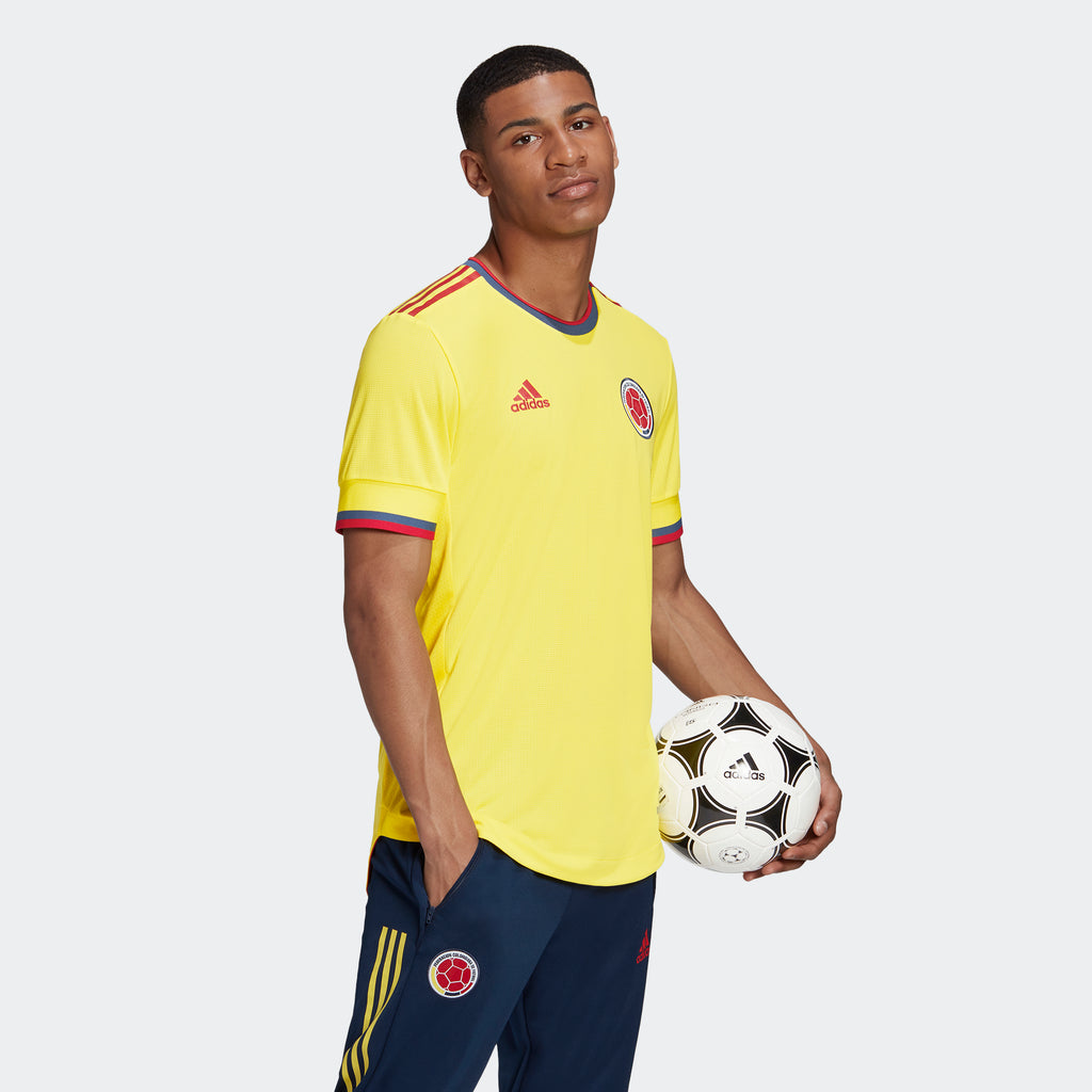 Colombia Home Authentic Jersey - Bright Yellow