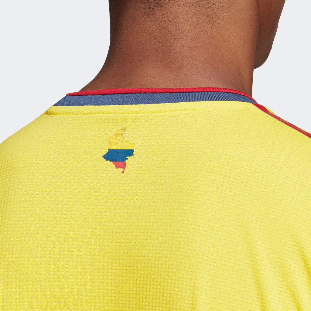 Colombia Home Authentic Jersey - Bright Yellow