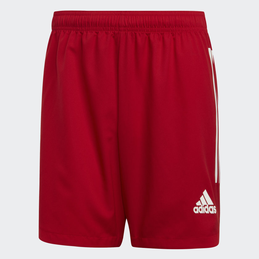 Condivo 20 Soccer Shorts Red - Mens - FI4569-ADIDAS by Adidas | Available at Niky's Sports