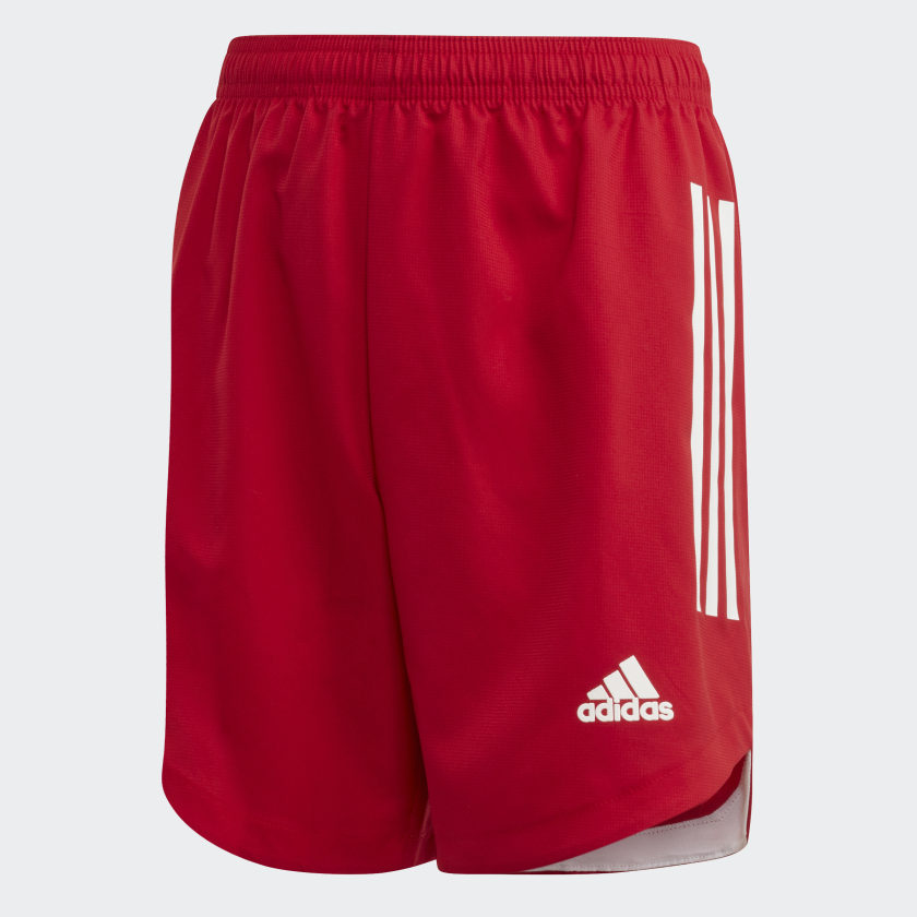 Condivo 20 Soccer Shorts Red - Youth - FI4598-ADIDAS by Adidas | Available at Niky's Sports
