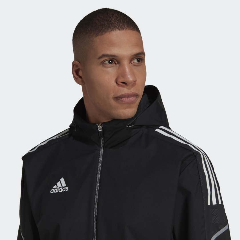 CONDIVO 21 ALL-WEATHER JACKET - GE5413-ADIDAS by Adidas | Available at Niky's Sports