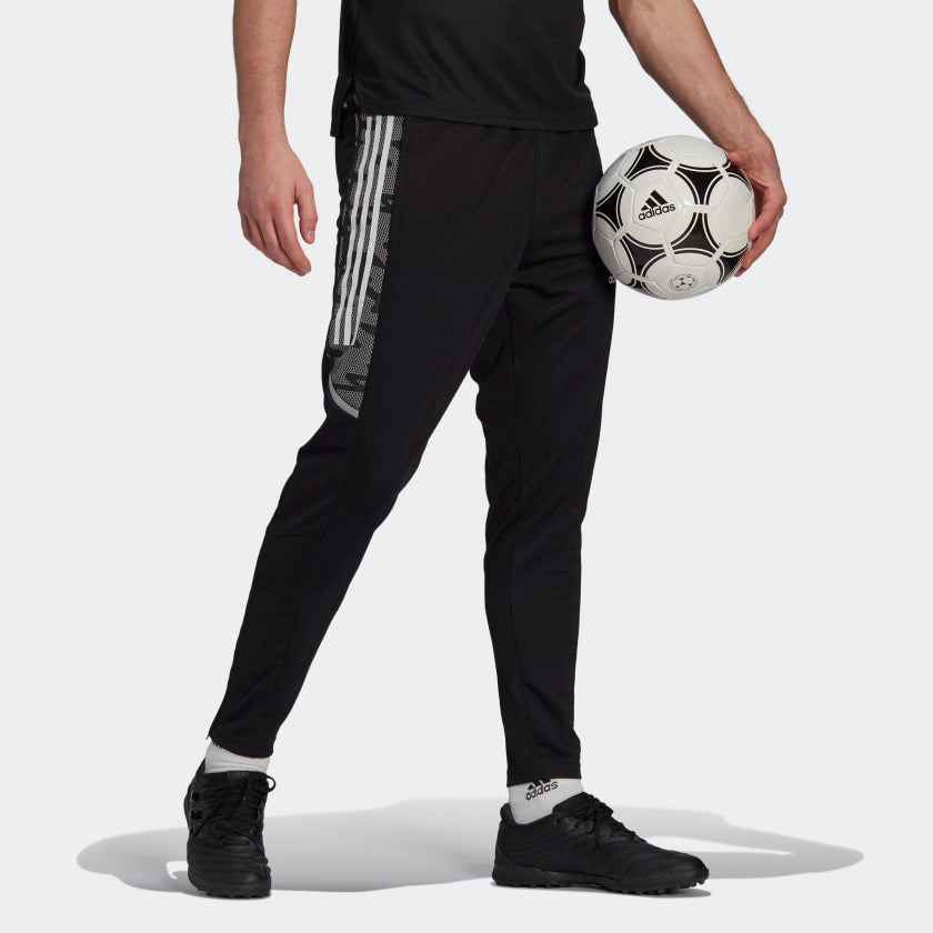 Adidas black soccer top pants