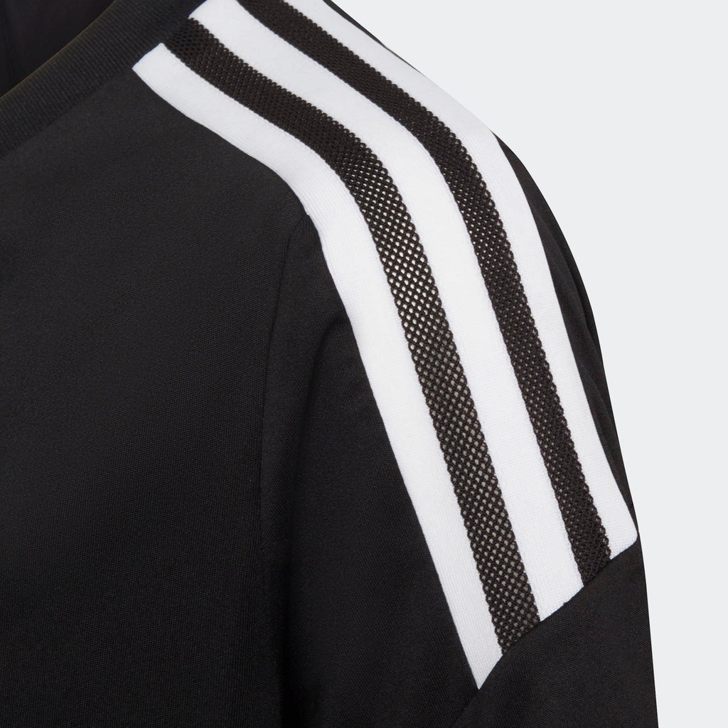 adidas Condivo 22 Youth Soccer Jersey - Black - HA6278-ADIDAS by adidas | Available at Niky's Sports
