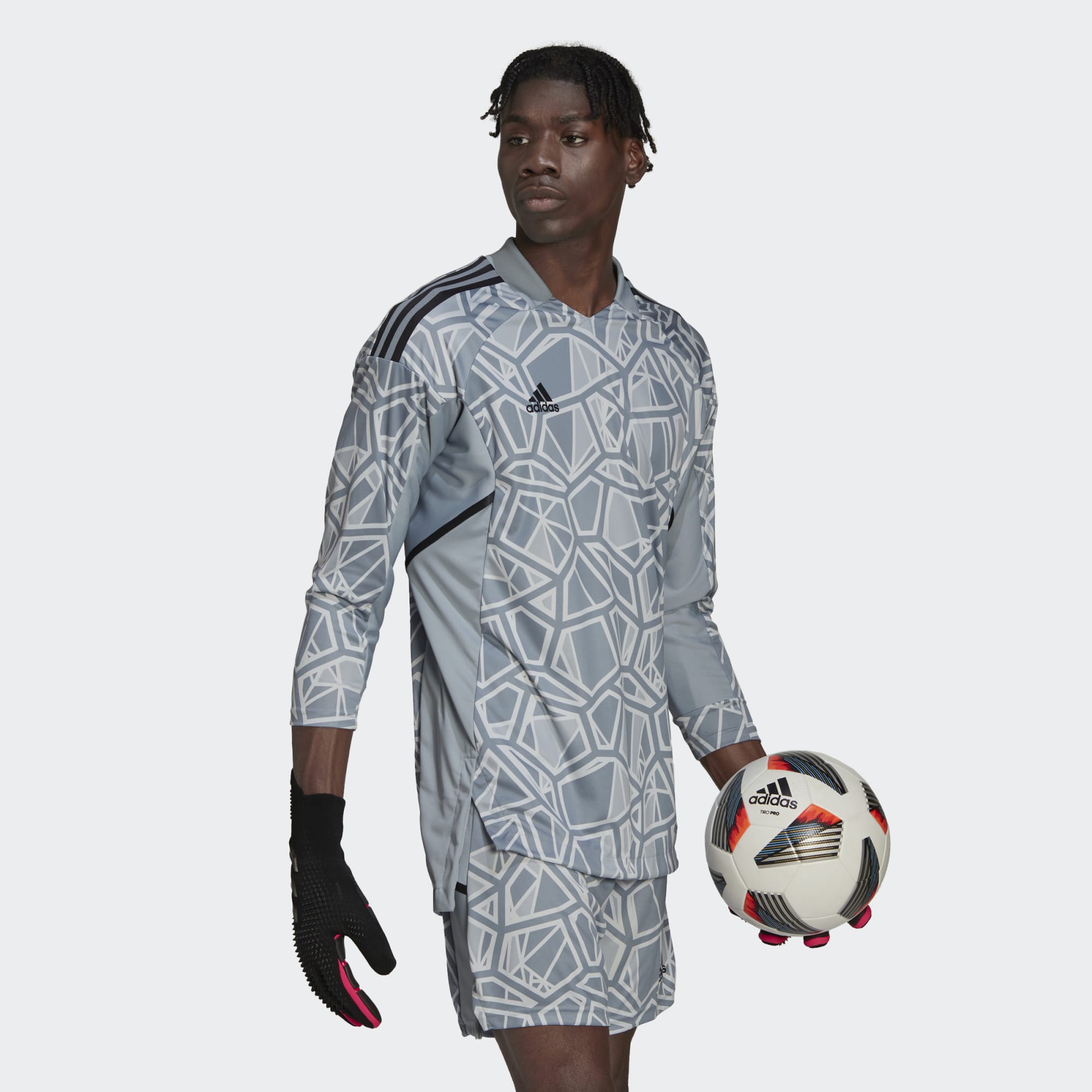 【未使用！完売品 L】adidas 2022 サッカー スペイン GK シャツ adidas（アディダス） ジュニア サッカー/フットサル ライセンスシャツ