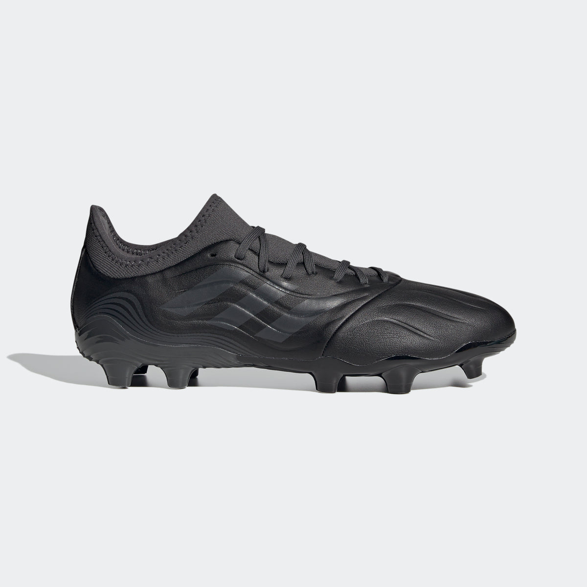 Copa Sense.3 FG Cleats - Core Black/Grey Six/Grey Six