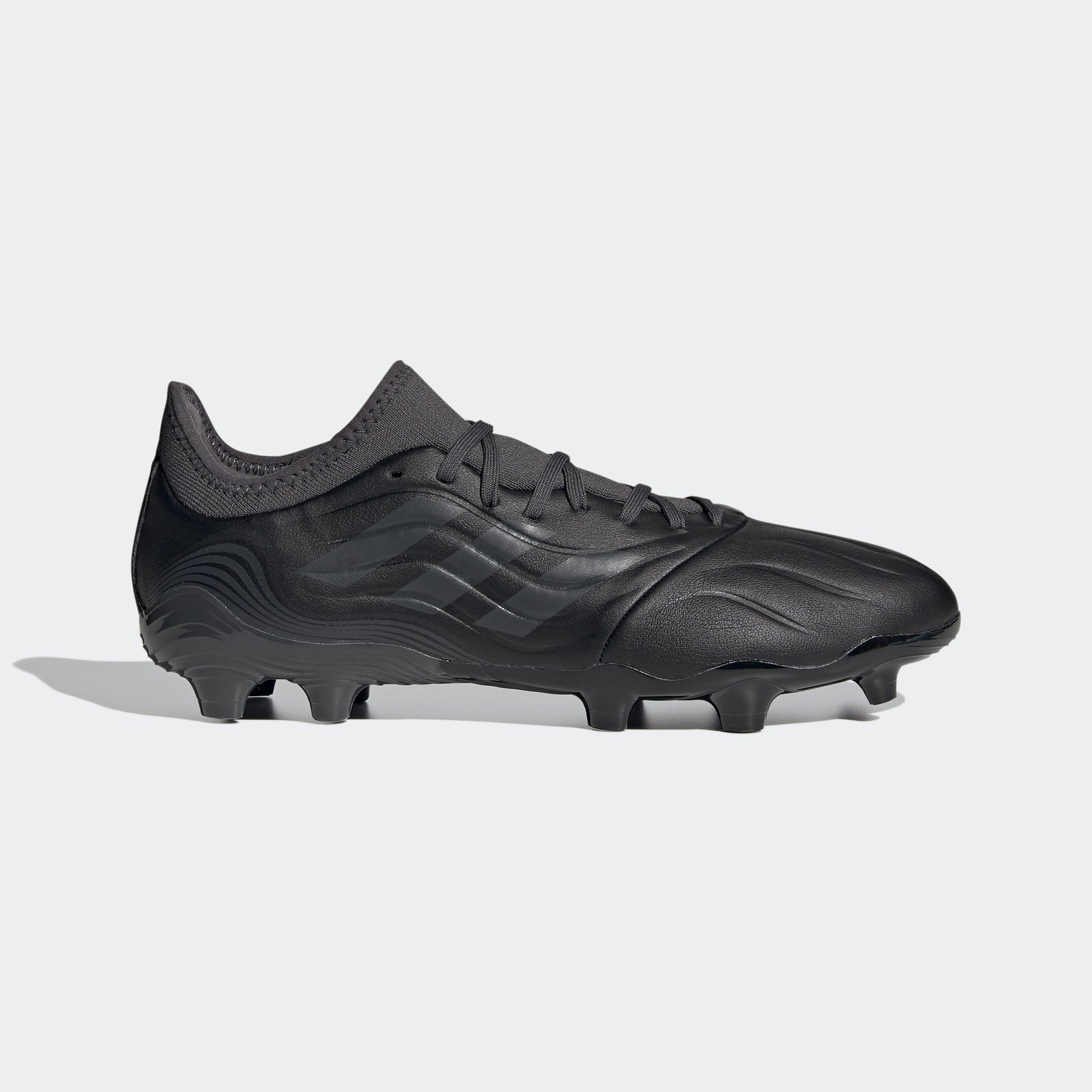 Copa Sense.3 FG Cleats - Core Black/Grey Six/Grey Six