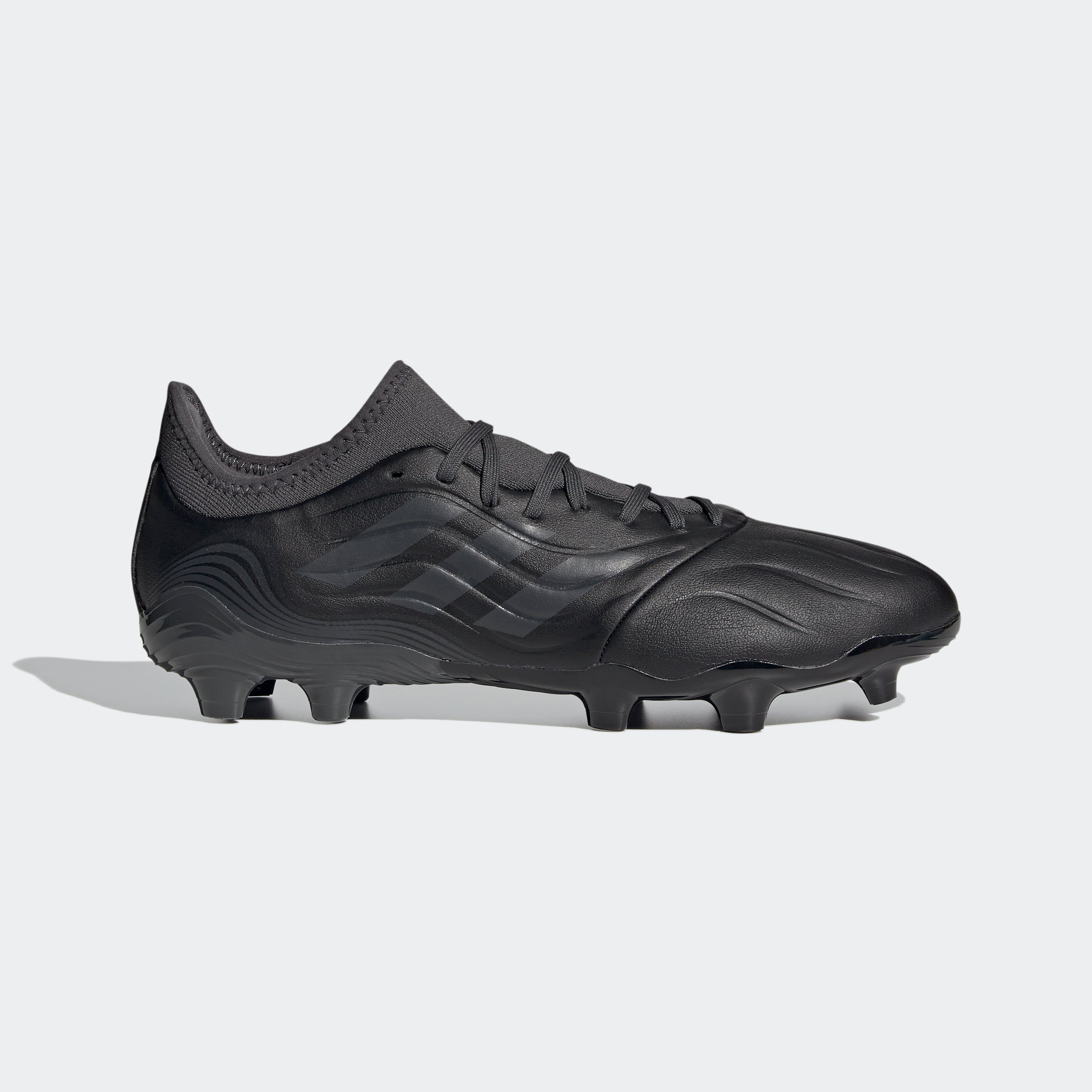 Copa Sense.3 FG Cleats - Core Black/Grey Six/Grey Six