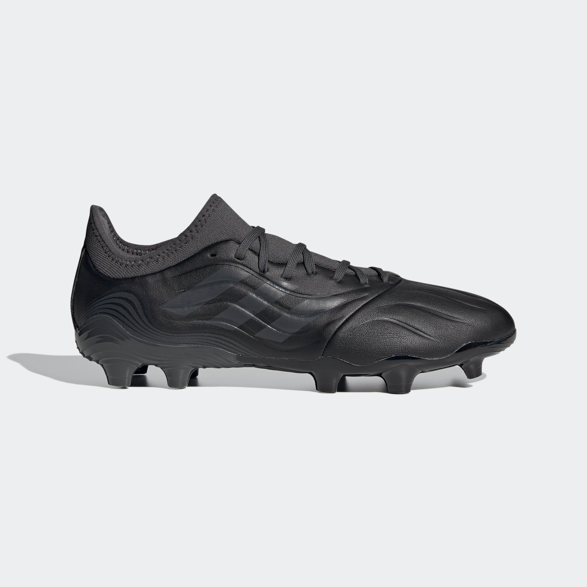 Copa Sense.3 FG Cleats - Core Black/Grey Six/Grey Six