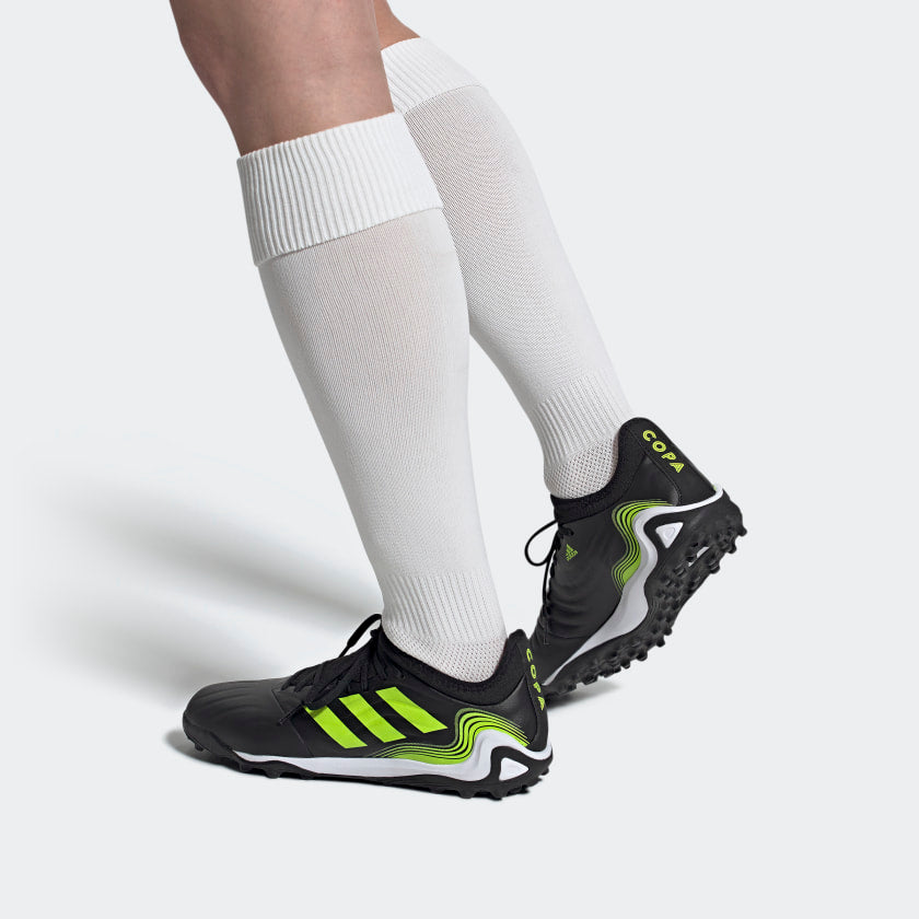 adidas gazelle silver green womens adidas Predator Club Sock Youth Firm Ground Cleats Soccer JP9808 Black 6 main image 0