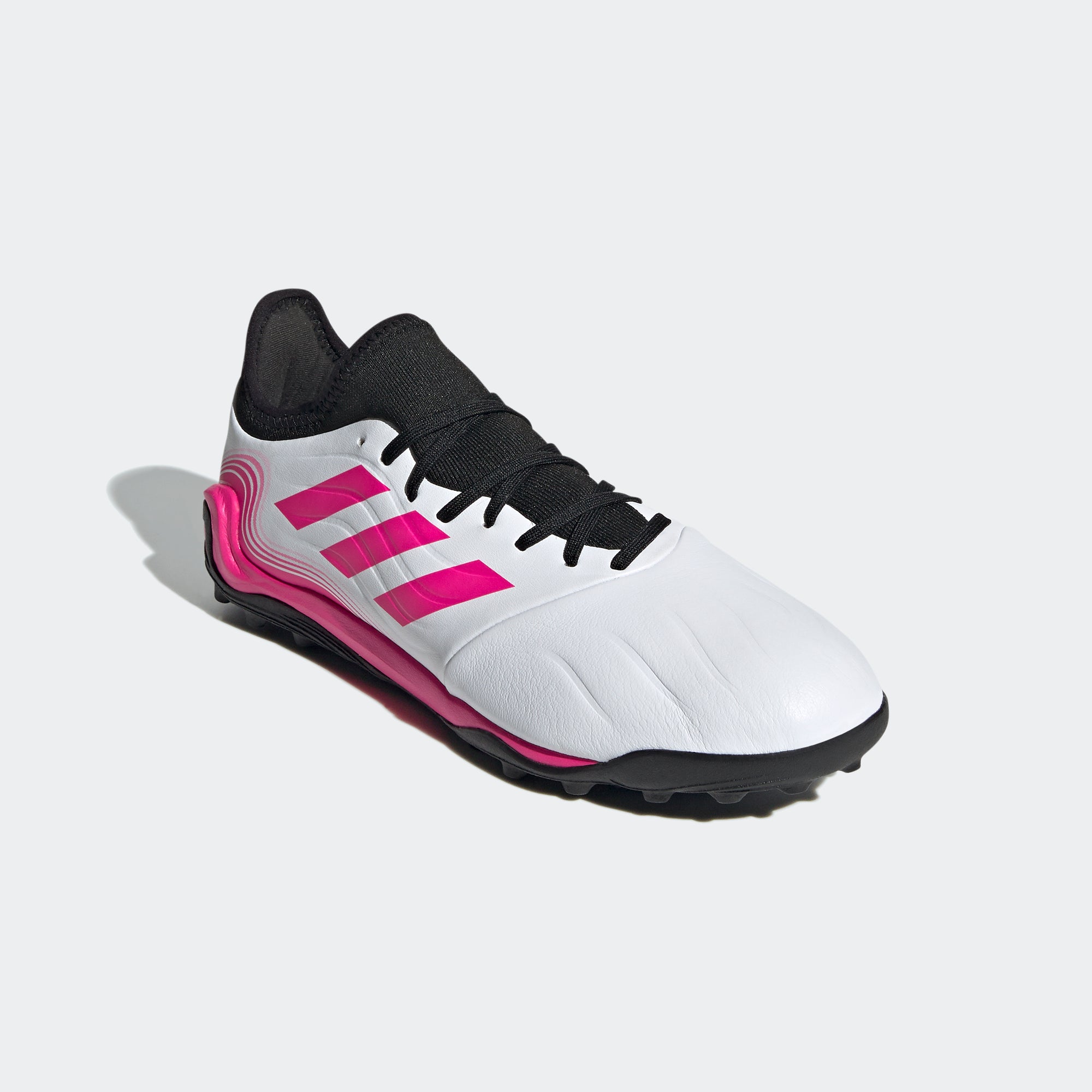 Copa Sense.3 TF Shoes - Cloud White/Shock Pink - FW6528-ADIDAS by Adidas | Available at Niky's Sports