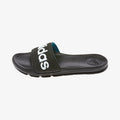 Kid's Carozoon LG Training Slides - Black/White - D67641-ADIDAS by Adidas | Available at Niky's Sports