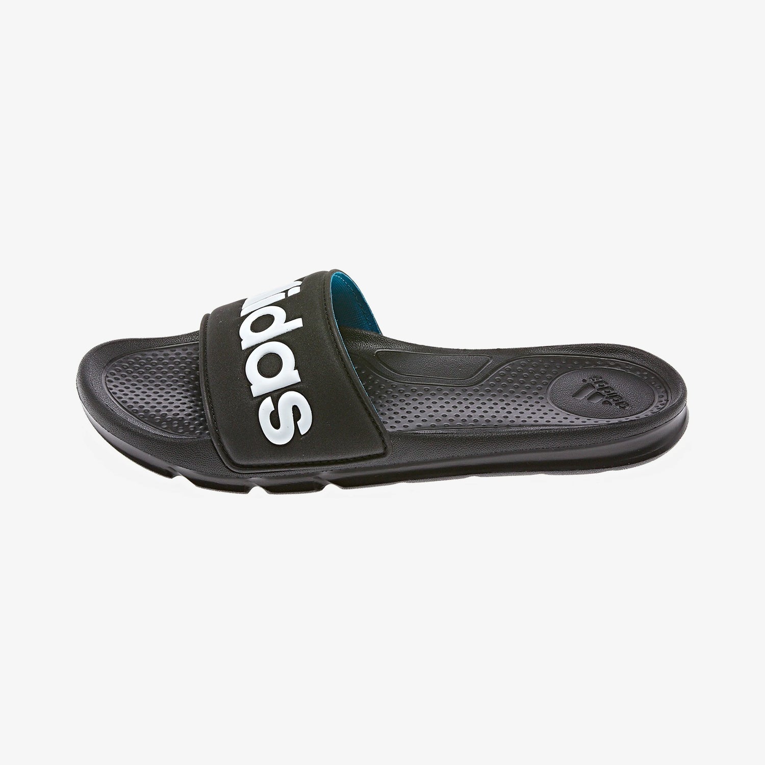 Kid's Carozoon LG Training Slides - Black/White - D67641-ADIDAS by Adidas | Available at Niky's Sports