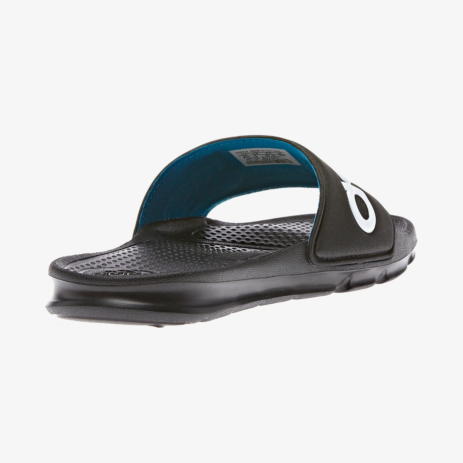 Kid's Carozoon LG Training Slides - Black/White - D67641-ADIDAS by Adidas | Available at Niky's Sports