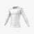 TechFit Base Long Sleeve Tee White Men's - D82058-ADIDAS by Adidas | Available at Niky's Sports