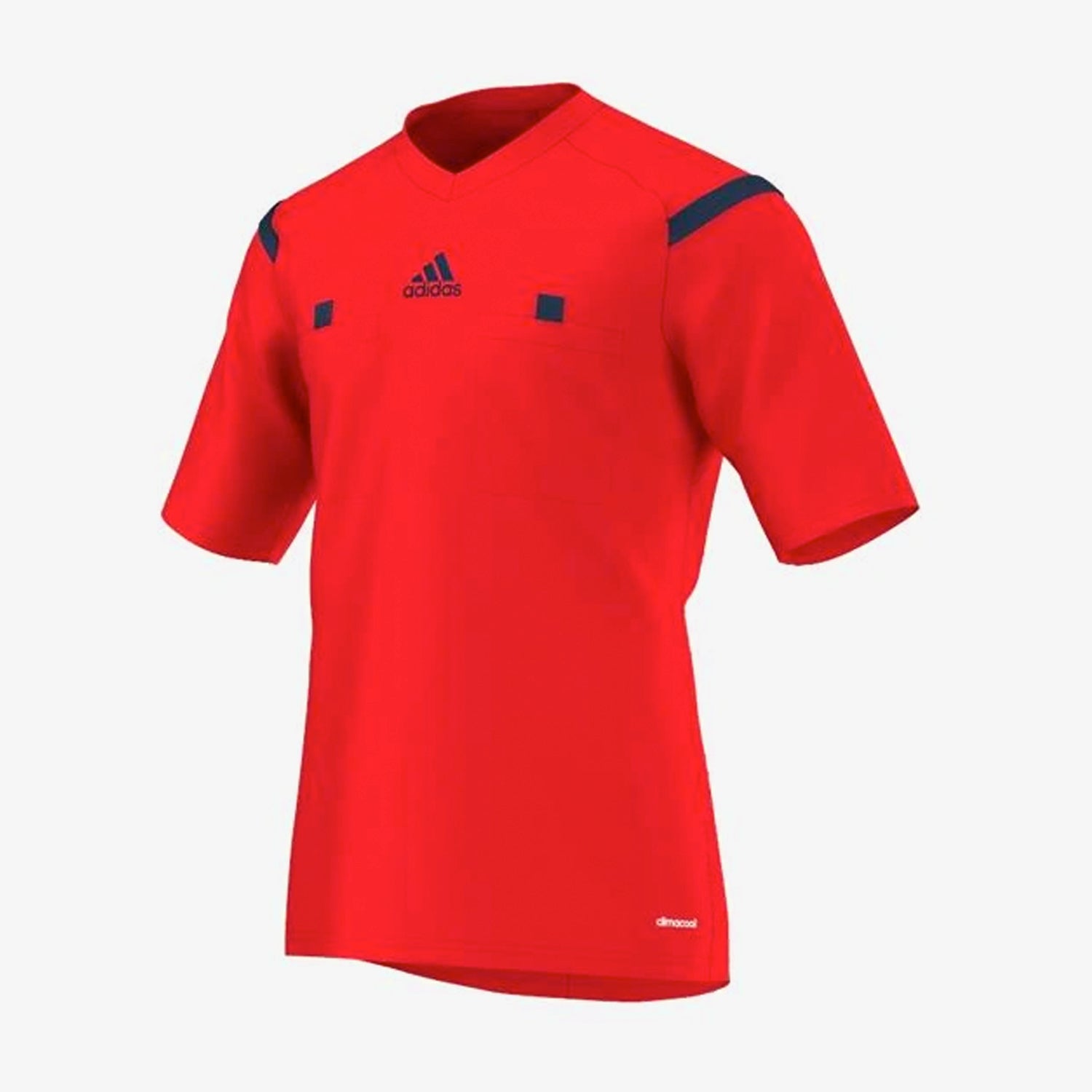 Men's Referee 14 Short-Sleeve jersey - Hi-res Red/Navy - D82286-ADIDAS by Adidas | Available at Niky's Sports