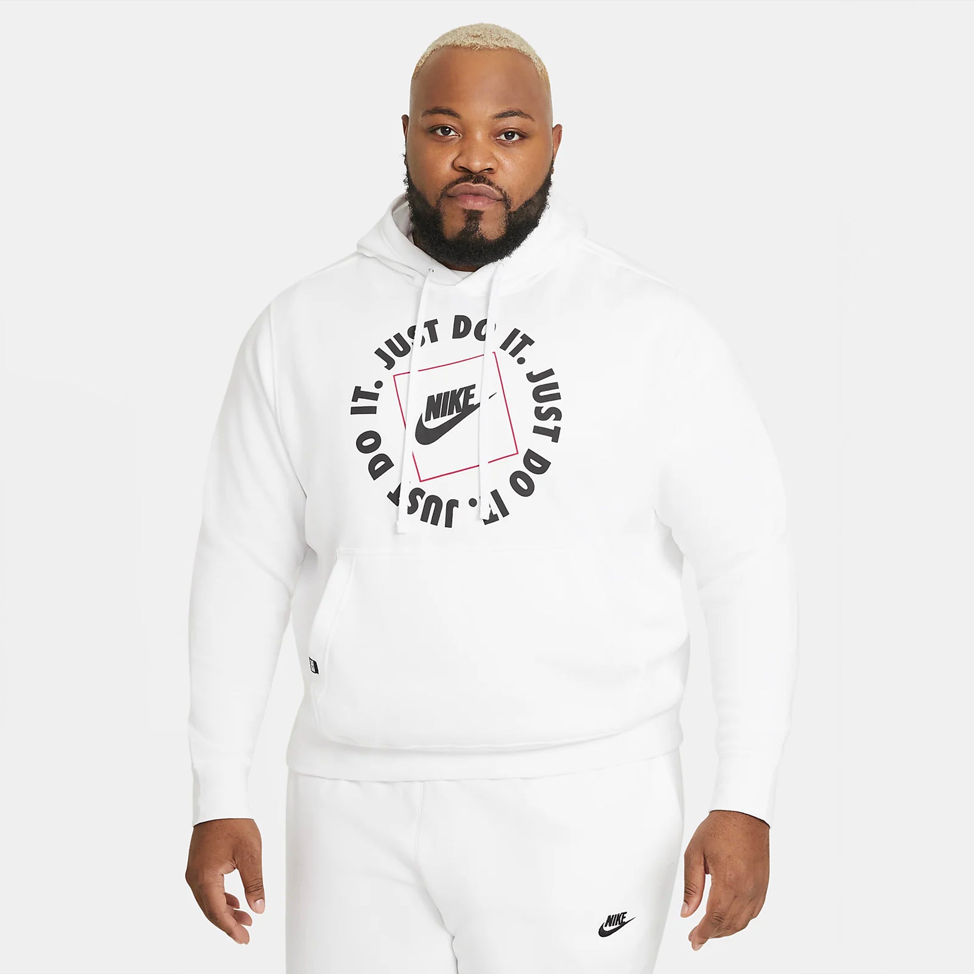 Nike Sportswear JDI Men's Pullover Fleece Hoodie - DA0151-100-NIKE by Nike | Available at Niky's Sports