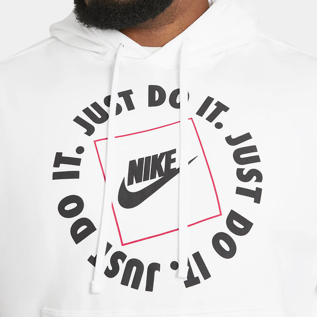 Nike Sportswear JDI Men's Pullover Fleece Hoodie - DA0151-100-NIKE by Nike | Available at Niky's Sports