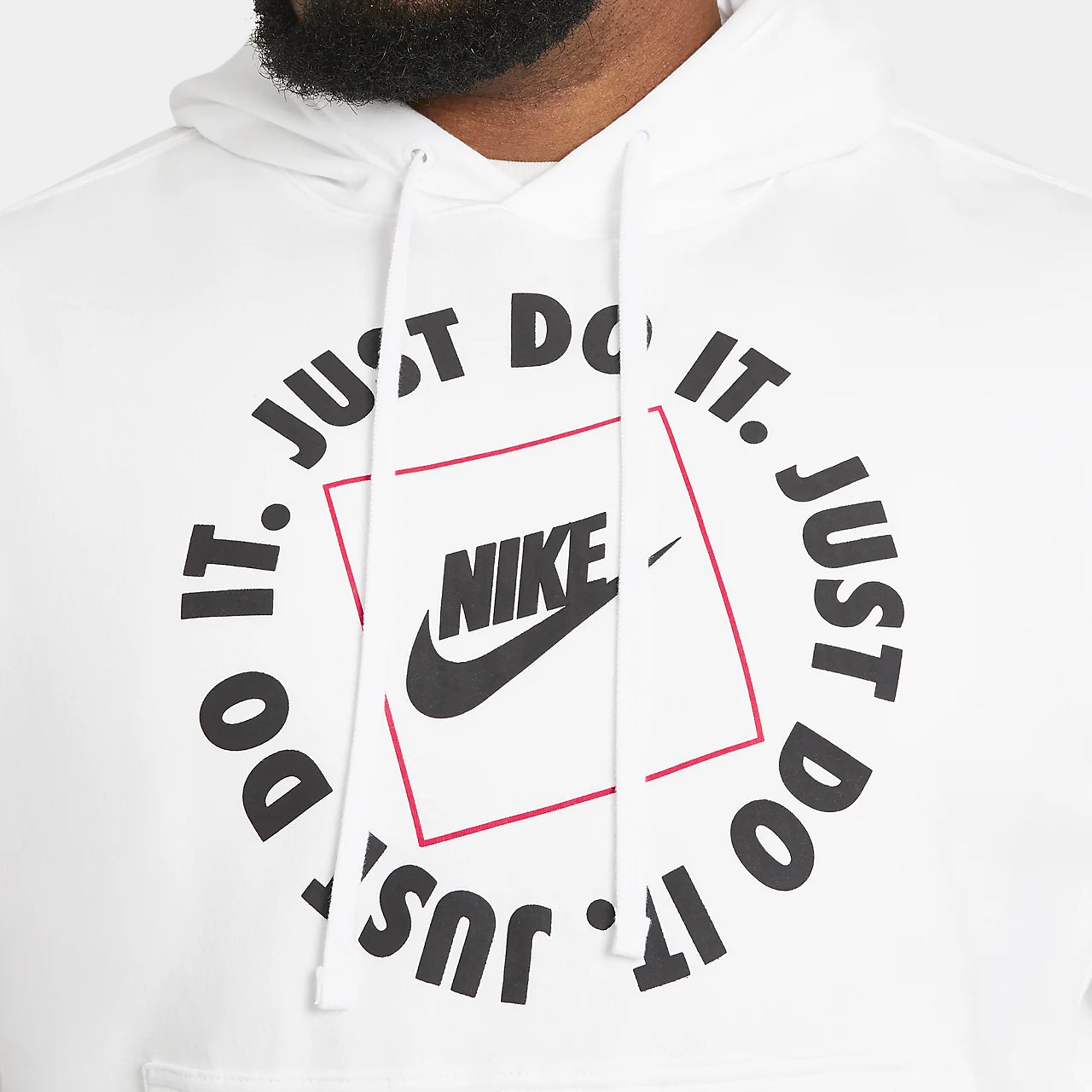 Nike Sportswear JDI Men's Pullover Fleece Hoodie - DA0151-100-NIKE by Nike | Available at Niky's Sports