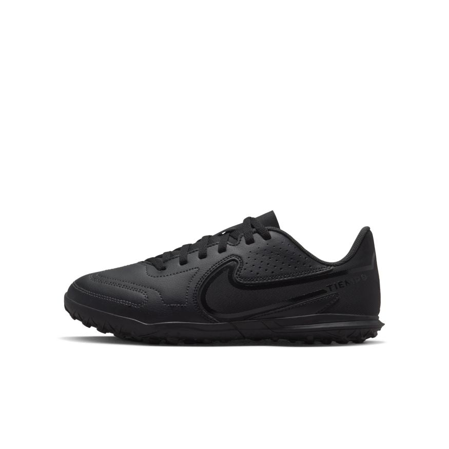 Nike Jr. Tiempo Legend 9 Club TF Little/Big Kids' Turf Soccer Shoes - DA1334-001-NIKE by Nike | Available at Niky's Sports