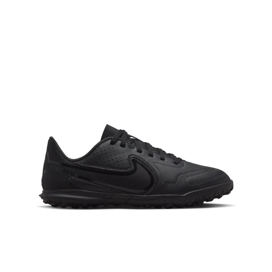 Nike Jr. Tiempo Legend 9 Club TF Little/Big Kids' Turf Soccer Shoes - DA1334-001-NIKE by Nike | Available at Niky's Sports