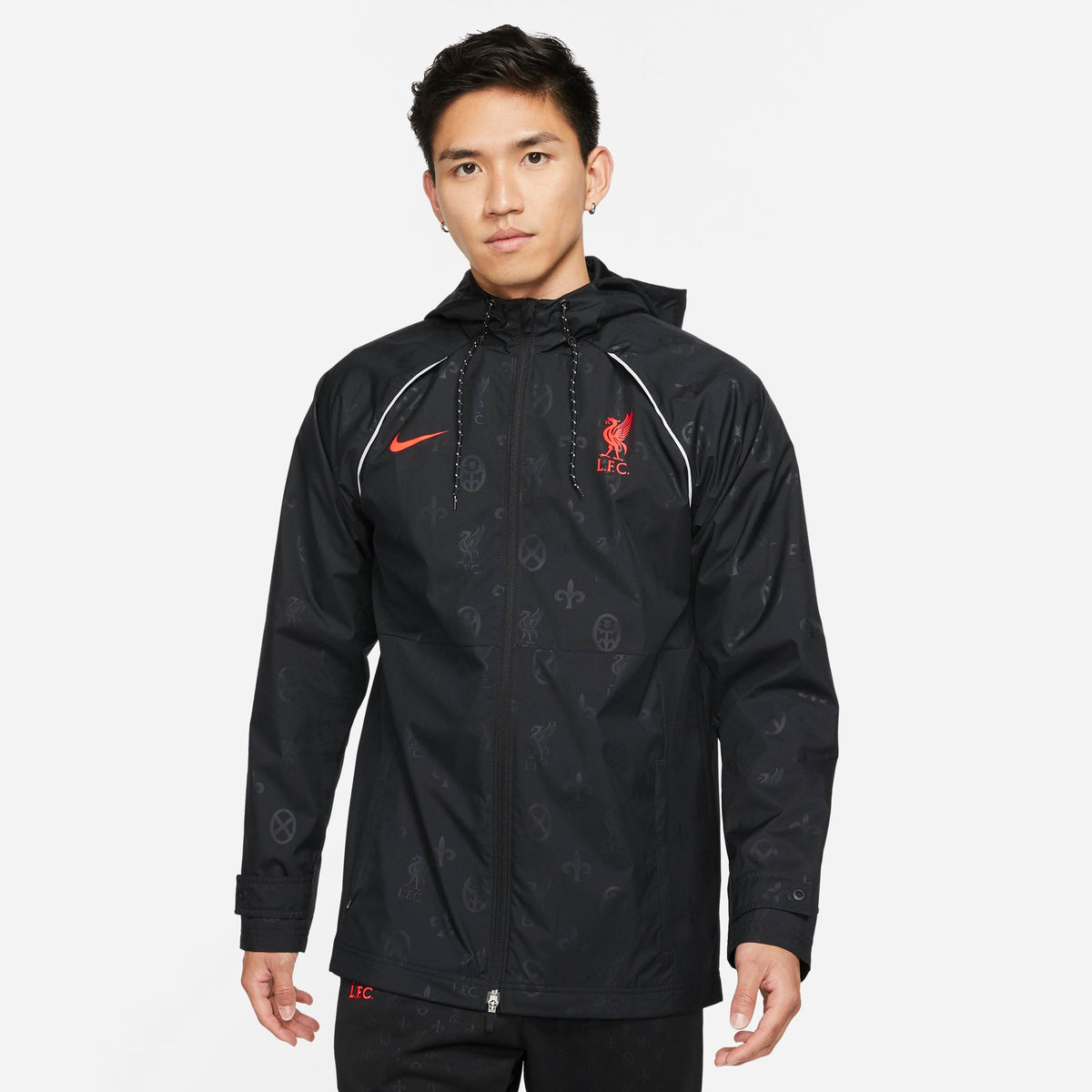 Liverpool FC AWF Men&#39;s Graphic Soccer Jacket