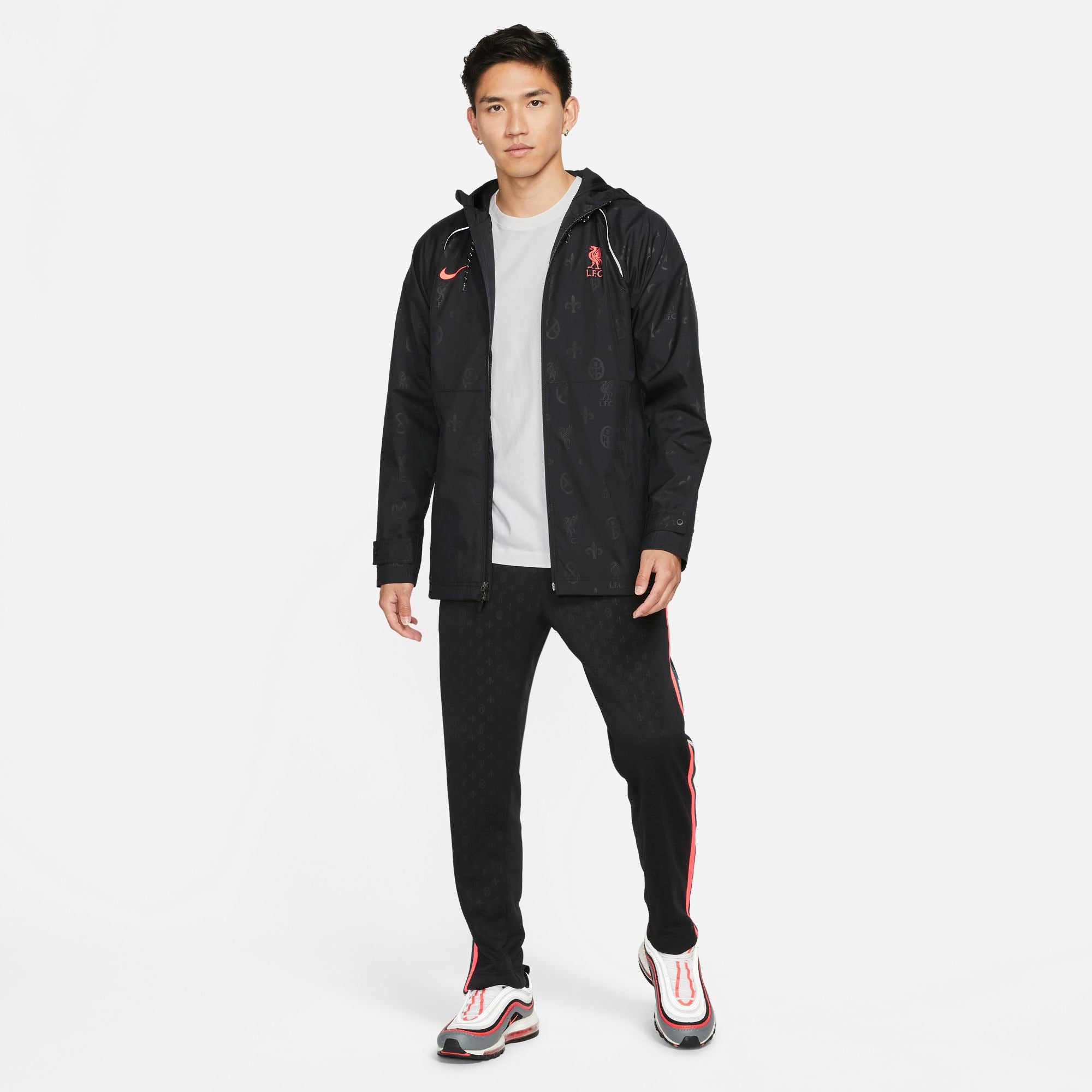 Liverpool FC AWF Men's Graphic Soccer Jacket