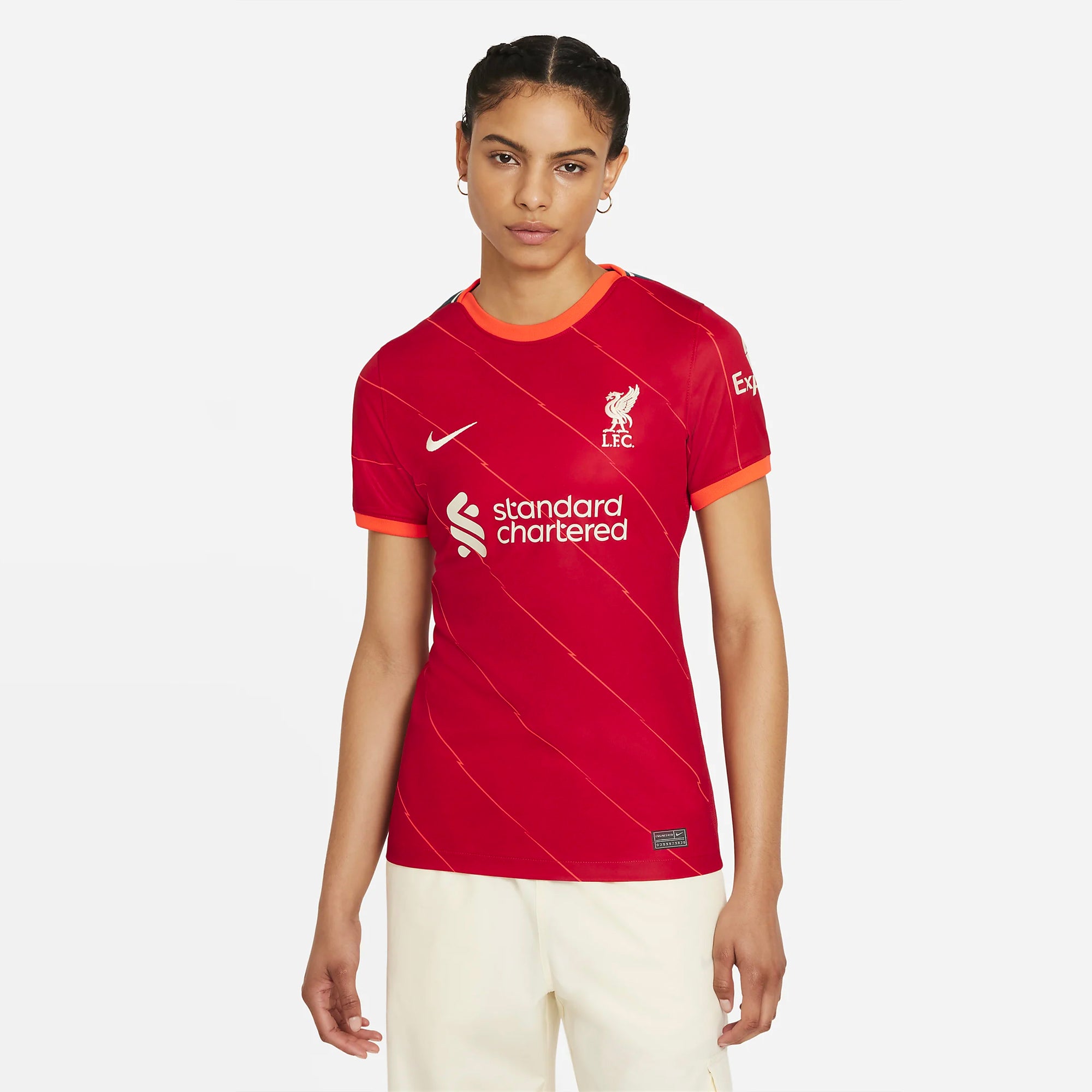Liverpool FC 2021/22 Stadium Home Women's Soccer Jersey