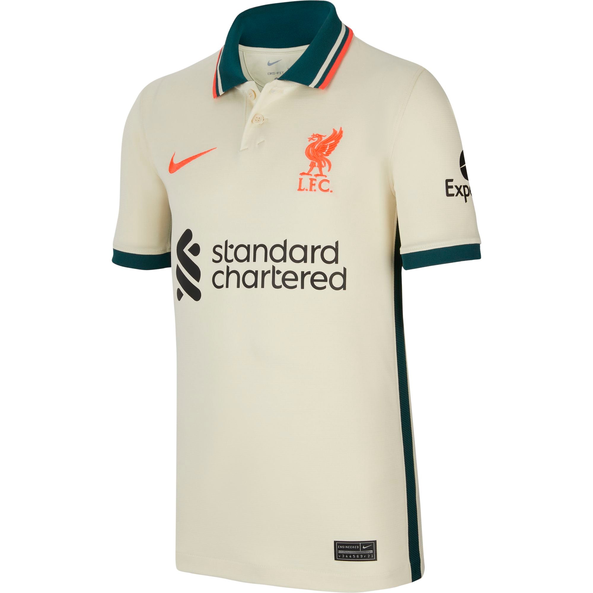 Liverpool FC 2021/22 Stadium Away Big Kids' Soccer Jersey