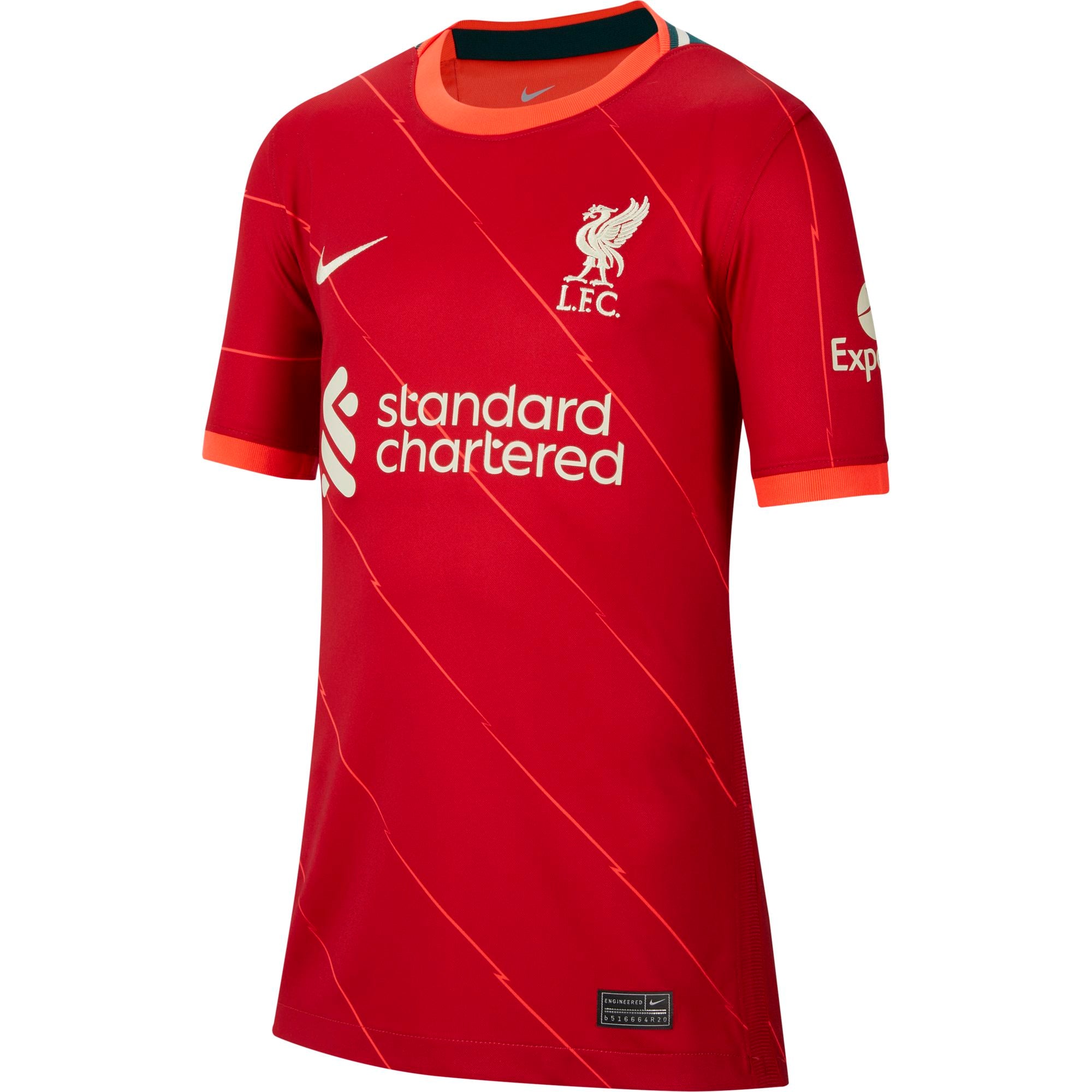 Liverpool FC 2021/22 Stadium Home Big Kids' Soccer Jersey