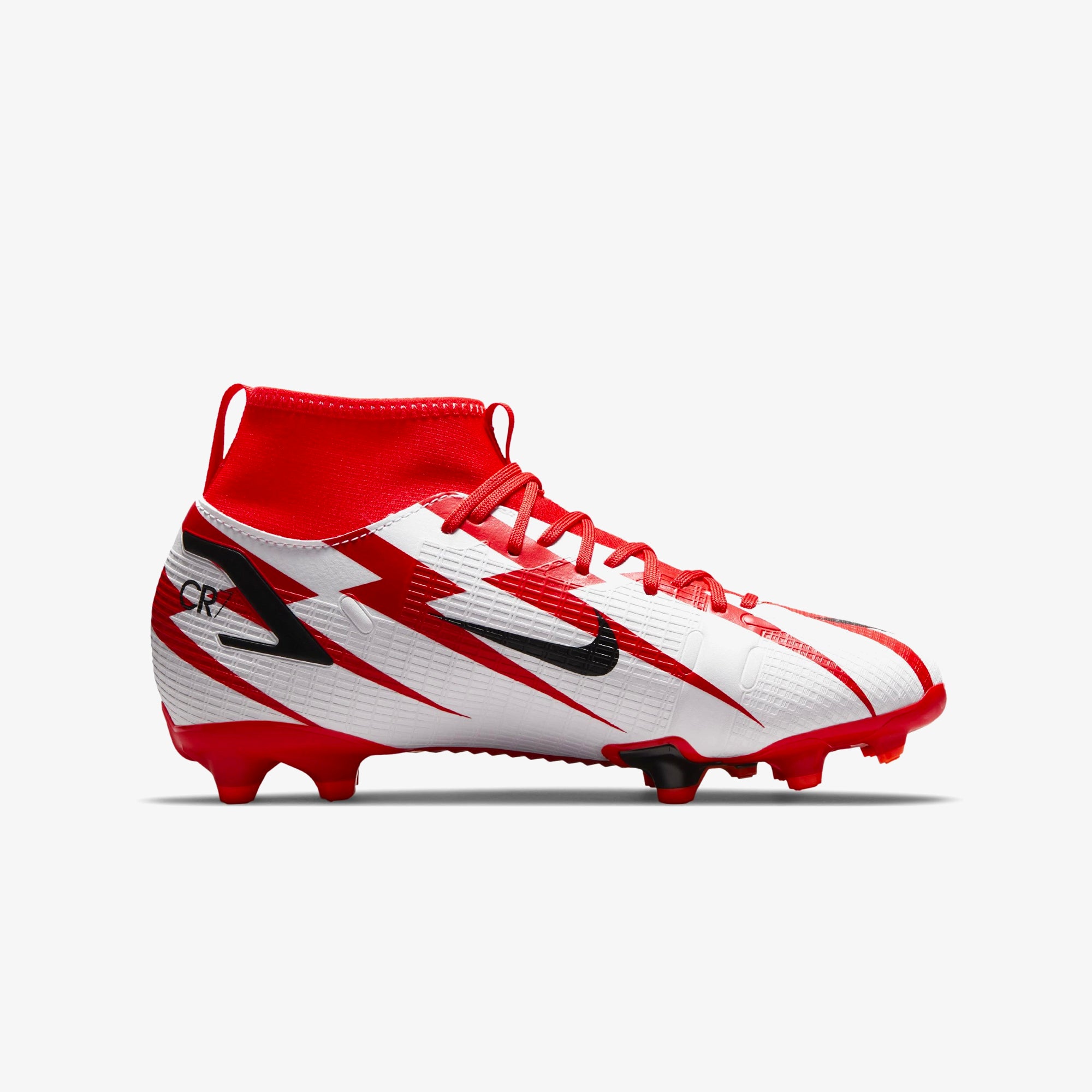 Nike Jr. Mercurial Superfly 8 Academy CR7 MG Little/Big Kids' Multi-Ground Soccer Cleats - DB2672-600-NIKE by Nike | Available at Niky's Sports