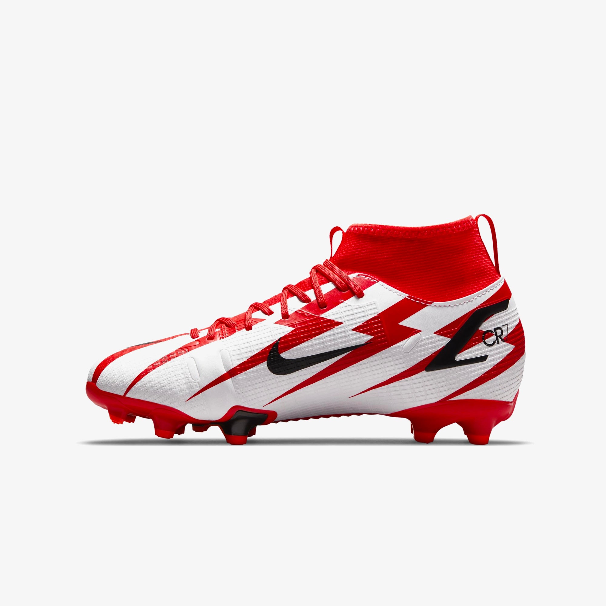 Nike Jr. Mercurial Superfly 8 Academy CR7 MG Little/Big Kids' Multi-Ground Soccer Cleats - DB2672-600-NIKE by Nike | Available at Niky's Sports
