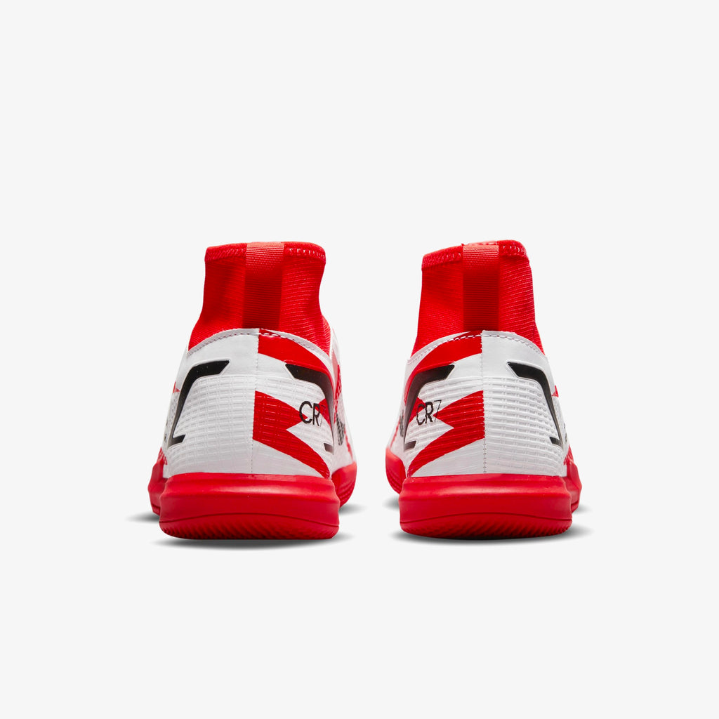 Nike Jr. Mercurial Superfly 8 Academy CR7 IC Little/Big Kids' Indoor/Court Soccer Shoes - DB2676-600-NIKE by Nike | Available at Niky's Sports
