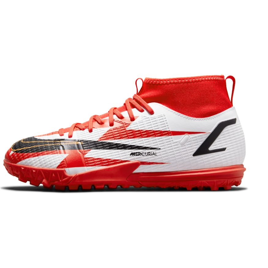 Nike Jr. Mercurial Superfly 8 Academy CR7 Turf Soccer Shoes